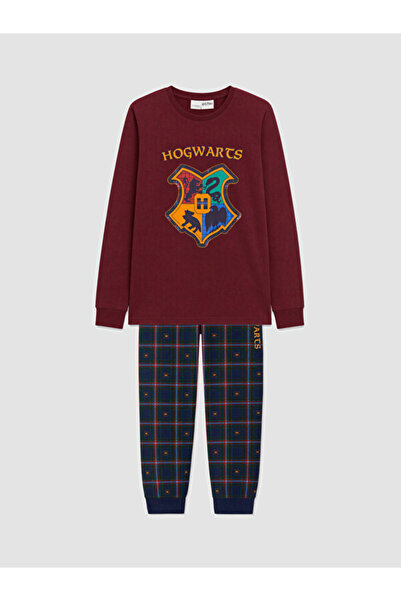 LC Waikiki I Harry Potter Licensed Zero Roba Collar Boys' Pajama Set from Fre...