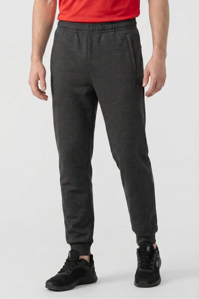 Anta Men Sportswear Fit Running Sweatpants, Dark Grey