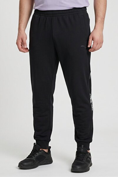 Anta Men Sportswear Fit Outdoor Sweatpants, Black