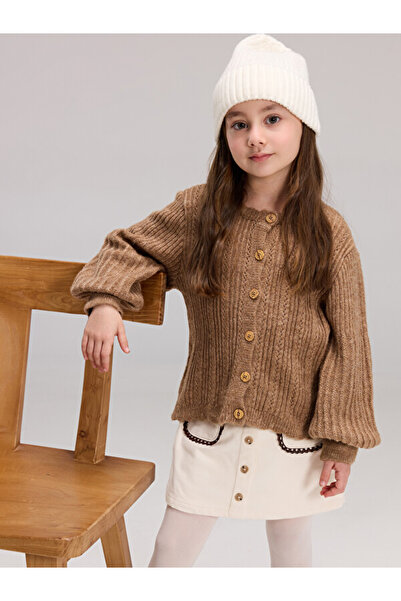 LC Waikiki I Zero Roba Collar Long Sleeve Girls' Cardigan from Freezen Store