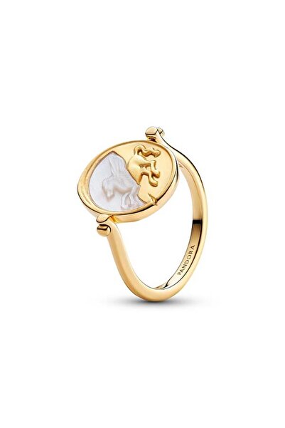 Pandora Ters Çevrilebilir Pegasus Madalyon Yüzük