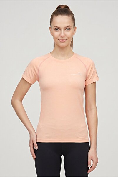Anta Women Sportswear Fit Short Sleeve Training T-Shirt, Coral