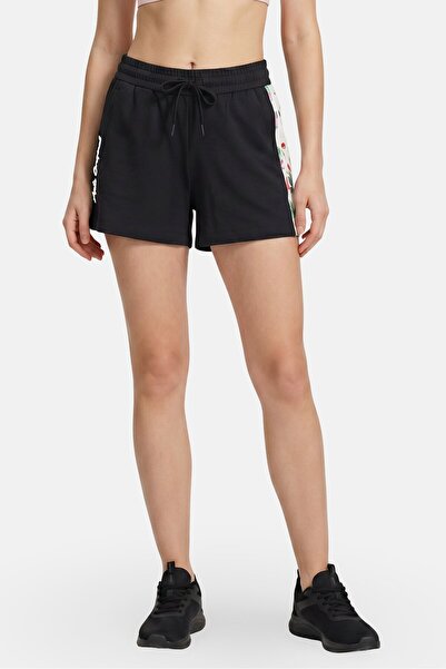 Anta Women Relaxed Fit Running Shorts, Black
