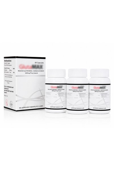Lovisah Reduced Glutathione 5000mg with Sodium Ascorbate 75mg, 60 Capsules, A...