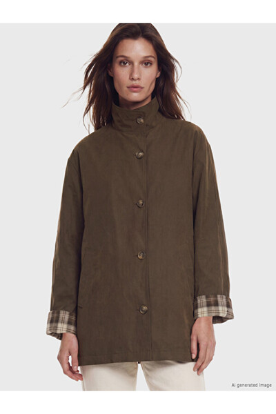 LC Waikiki I Bol Dikim Gabardin Women's Trench Coat from Freezen Store