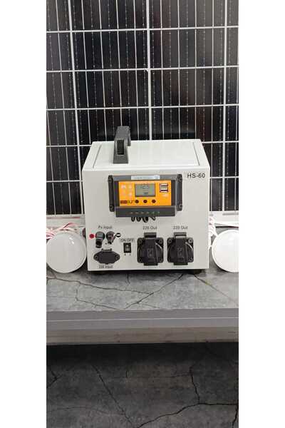 Genel Markalar Taşınabilir Güç Istasyonu 600w 40ah şebeke sarjlı aydınlatma 1...
