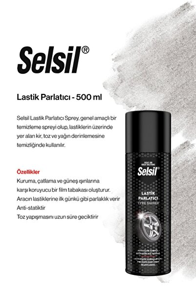 Selsil Genel Gakım Spreyler, Araç Bakım Seti 6 adet, ROSIE oda kokusu