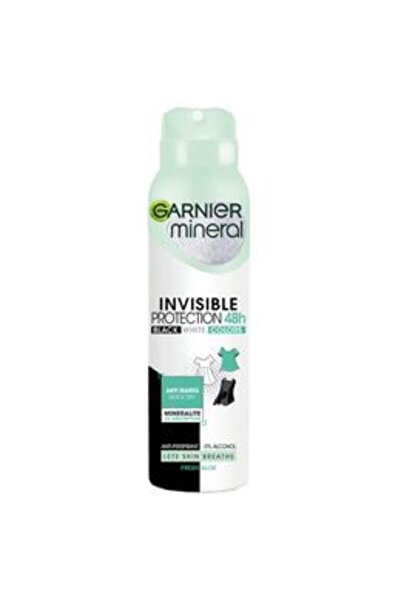 Garnier Deodorant Antiperspirant Spray - Protecție Minerală Invizibilă 48h Bl...