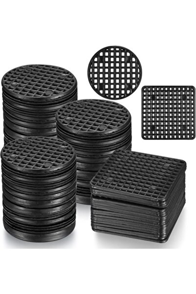 Morvena Picks Ghiveci cu plasă - plasă Bonsai - 120 buc - Negru - Plastic