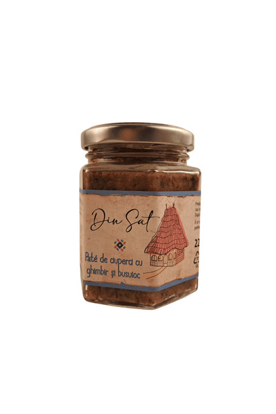 Generic Brand Pate de ciuperci cu ghimbir 220g - Din Sat