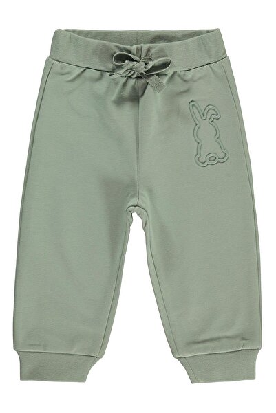 Civil Baby Rabbit Printed Basic 6-18 Months Sweatpants - Green