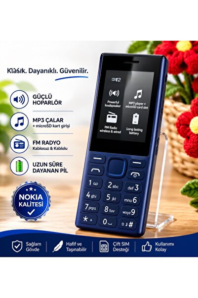 KEEP IN TR Kamerasız güclü batarya güclü ses asker/yaşlı cep telefonu