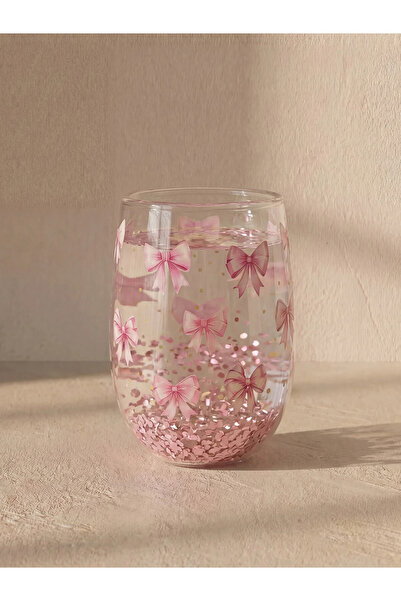 LC Waikiki LCW HOME Karışık Fiyonk Desenli Cam Bardak 300 Ml