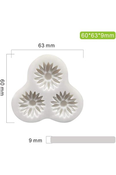 Siliko World Silicone Candle Mold Candy Dough Mold