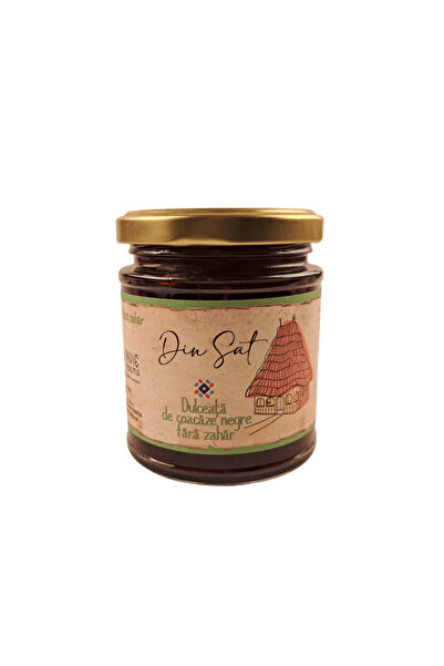Generic Brand Dulceata de coacaze negre fara zahar 220g - Din Sat