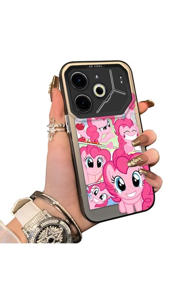 ucuc حافظة لهاتف Tecno Pova 6/Pova 6 Pro 5G متوافقة مع Pinkie Pie متعددة التع...
