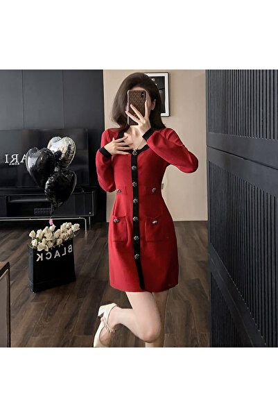 dorbe Women's Red Mini Dress