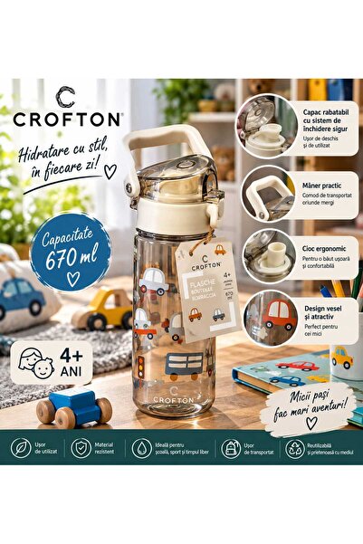 CROFTON Children's bottle 670 ml, car model