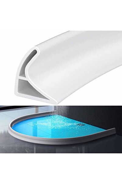 Morvena Picks Bariera de apa din silicon flexibila - Autoadeziva - 200 cm - P...