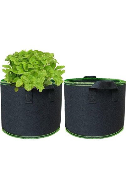 Morvena Picks Geantă de creștere a plantelor, 2 buc., cu mânere, 3 galoane, 2...