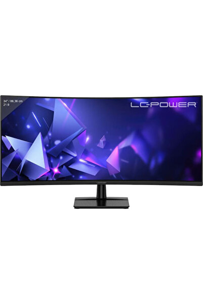 LC POWER LC-Power LC-M34QC Υπερευρεία Κυρτή Οθόνη Gaming HDR VA 34 " QHD 3440...