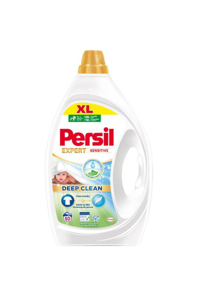Persil Detergent lichid pentru rufe - Deep Clean Gel Expert Sensitive, 50 de ...