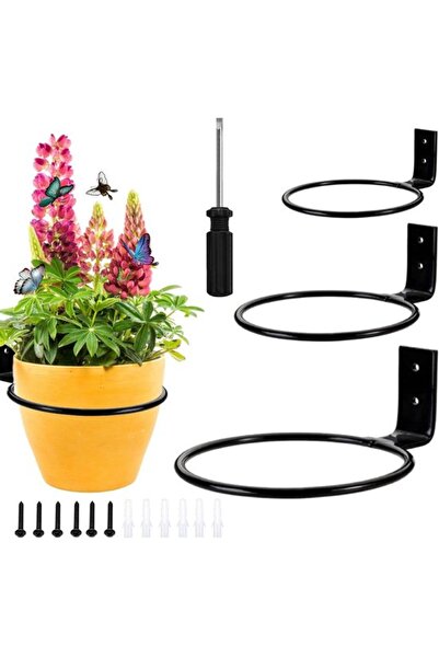 Morvena Picks 26. Suporturi pentru plante montate pe perete, pachet de 3 jard...
