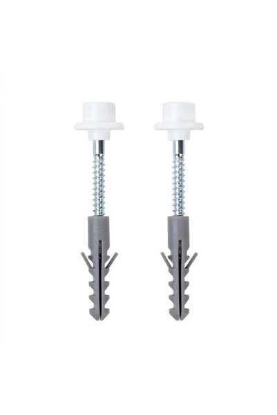 Morvena Picks 2 x Set de fixare cu șuruburi pentru WC-bideu - Toaletă Plus do...