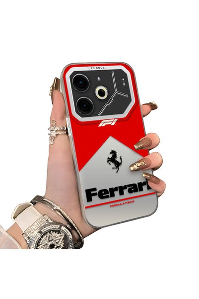 ucuc For Tecno Pova 6/Pova 6 Pro 5g Compatible Stylish Racing Car Pattern Acr...