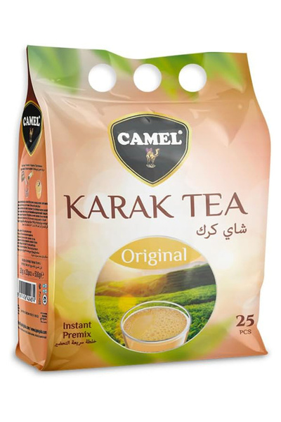 Camel Karak Tea Original Instant Premix – 25 Sachets, 500g