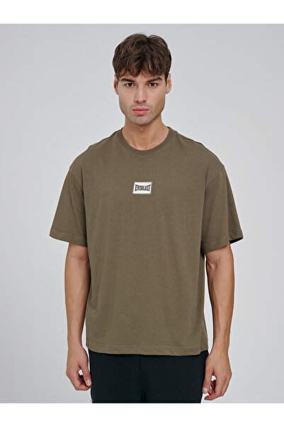 EVERLAST Tricou bărbătesc stil streetwear cu croială lejeră și imprimeu vinta...