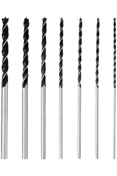 Morvena Picks Set de burghie lungi pentru prelucrarea lemnului - 4-5-6-7-8-10...