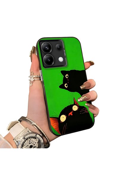 ucuc Xiaomi Redmi Note 13 Pro 5g Compatible Hard Acrylic Back Silicone Edge L...