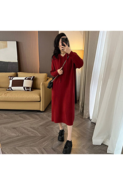 dorbe Women's Red Midi Dress