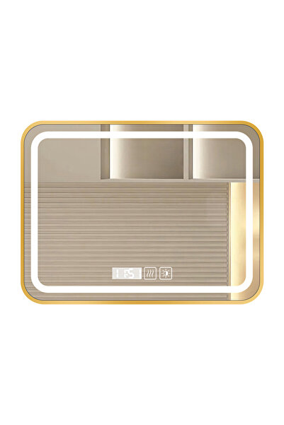 GENERAL 60x40cm Oglindă Inteligentă de Baie cu Iluminare LED,Funcție Anti-Abu...