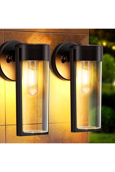 Morvena Picks Lampă solară pentru exterior, 2 bucăți, potrivită pentru decora...