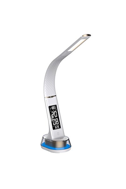 Morvena Picks Lampă de birou cu iluminare ambientală RGB - Calendar perpetuu ...