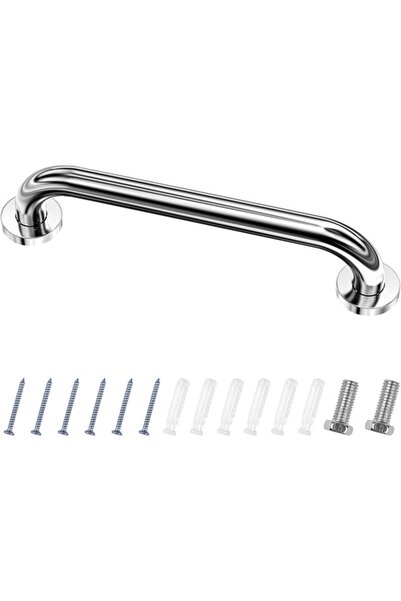 Morvena Picks Balustradă de toaletă, bară de sprijin pentru duș din oțel inox...