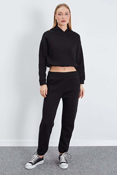 Fulla Moda Σετ φόρμας 3 ιντσών Basic με κουκούλα και πώμα, 2 τεμαχίων