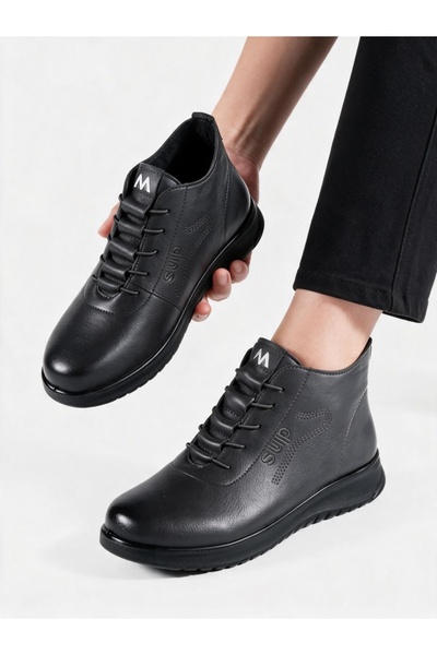 ALOGO Ghete dama calduroase, captusite, cu elastic si fermoar lateral, confor...