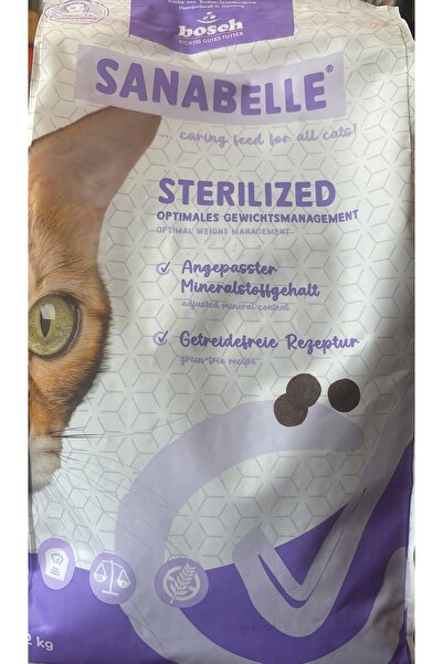 Sanabelle Tahılsız Kısırlaştırılmış Kedi Maması (2 kg)
