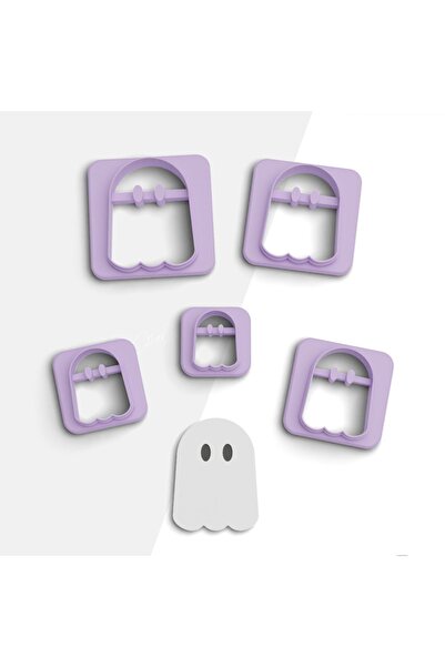 flament aşk Sweet Ghost Polymer Clay Cutting Mold, Earring Mold, Cookie Mold,...