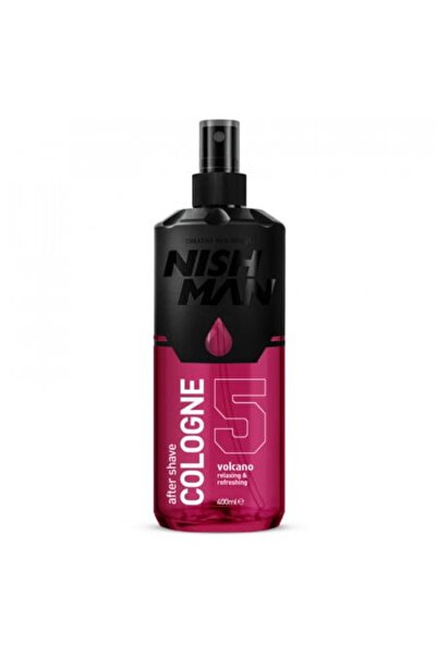 NISHMAN Apă de colonie după ras, Volcano 5, 400ml