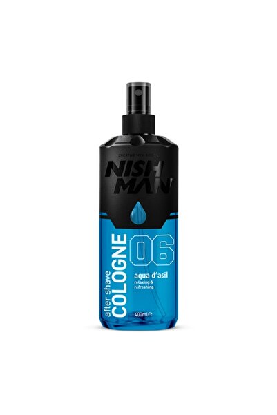 NISHMAN Apă de după ras pentru bărbați, Nishman, 06 Aqua d'Asil, 400 ml
