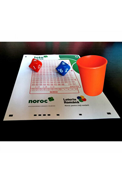 Game Master Special dice set for choosing numbers to play at LOTO and dice cup
