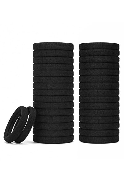 Lelet Seamless Elastic Hair Ties & Hair Bands for Women & Girls – 1.5 Inch So...
