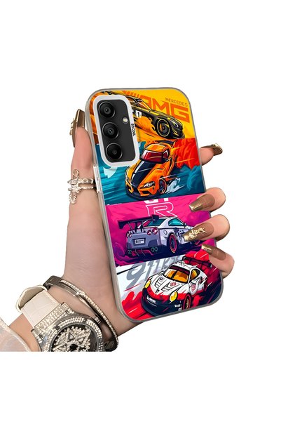 ucuc Stylish Case for Samsung Galaxy A15 4G/5G Gtr Racing Car Themed Hard Acr...