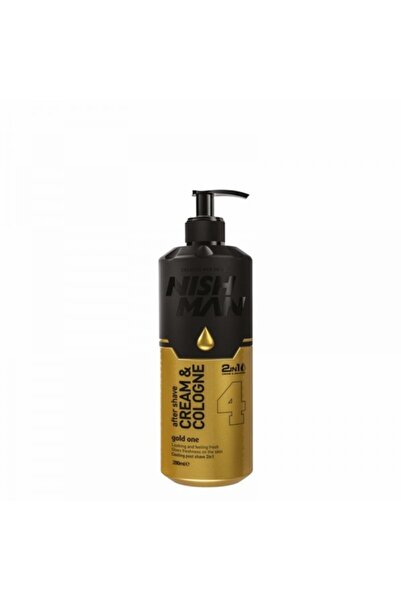 NISHMAN Cremă după ras Gold One 4 200 ml, Cremă și Apă de Ras