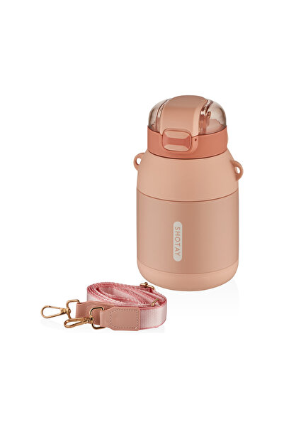 Shotay Dome Çelik Termos Kız Çocuk Matara 800 Ml. SHT-ST-8081-4