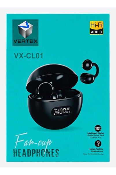 VERTEX VX-CL01 Wireless Sports Open Ear Bluetooth Headphones.